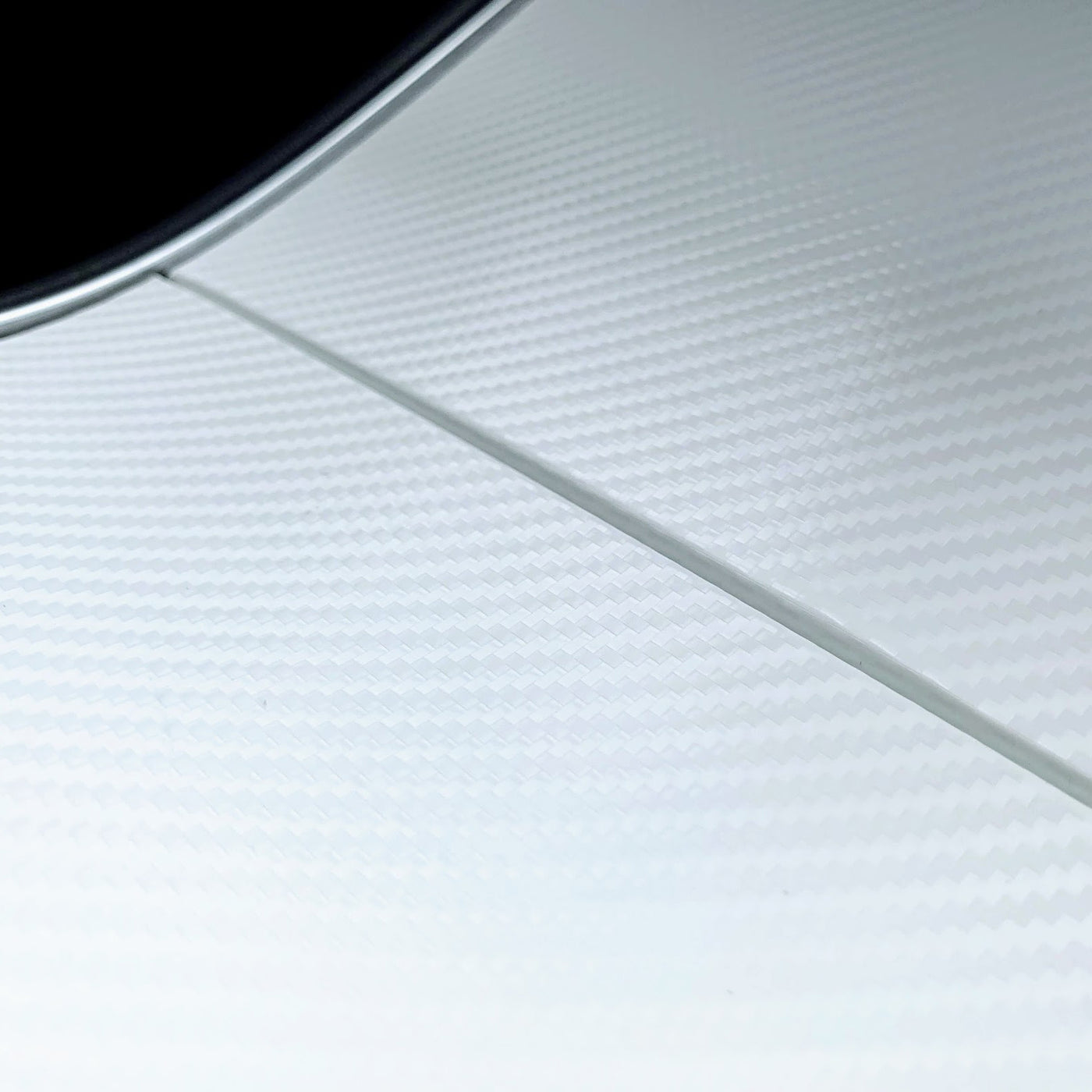 3Y center console wrap white carbon fiber#material_white-carbon-fiber