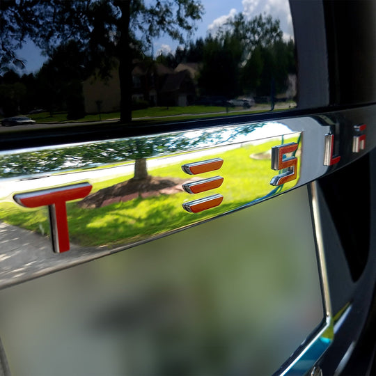 Model X Trunk "TESLA" Logo Decal