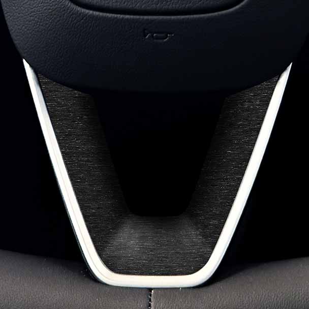 3Y steering wheel wrap brushed black metallic#material_brushed-black-metallic