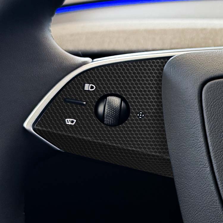 3Y steering wheel wrap matrix black#material_matrix-black
