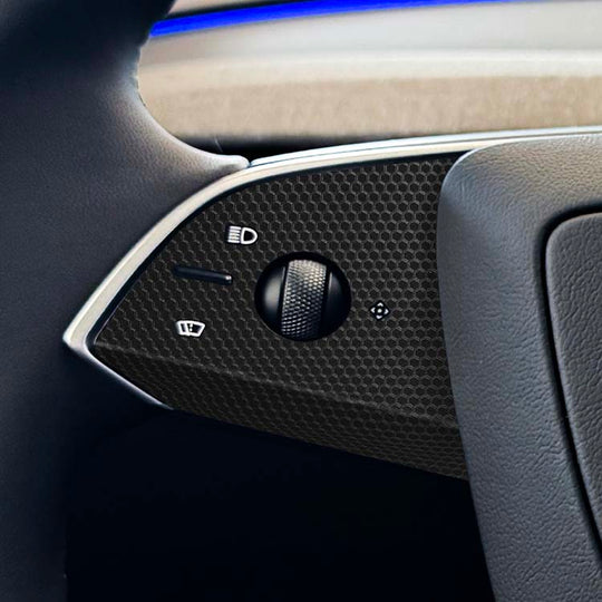 3Y steering wheel wrap matrix black#material_matrix-black