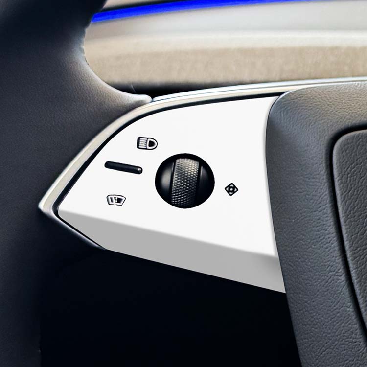 3Y steering wheel wrap tesla interior white#material_tesla-interior-white