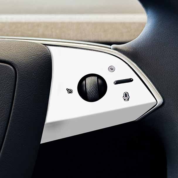3Y steering wheel wrap tesla interior white#material_tesla-interior-white