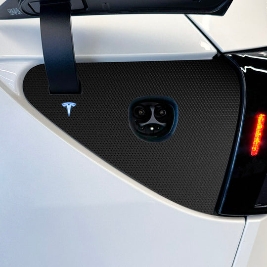 model 3 model y charge port wrap #material_matrix-black