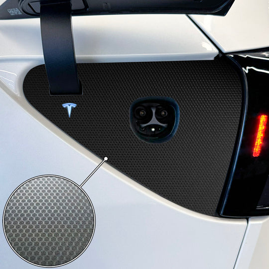 model 3 model y charge port wrap #material_matrix-black