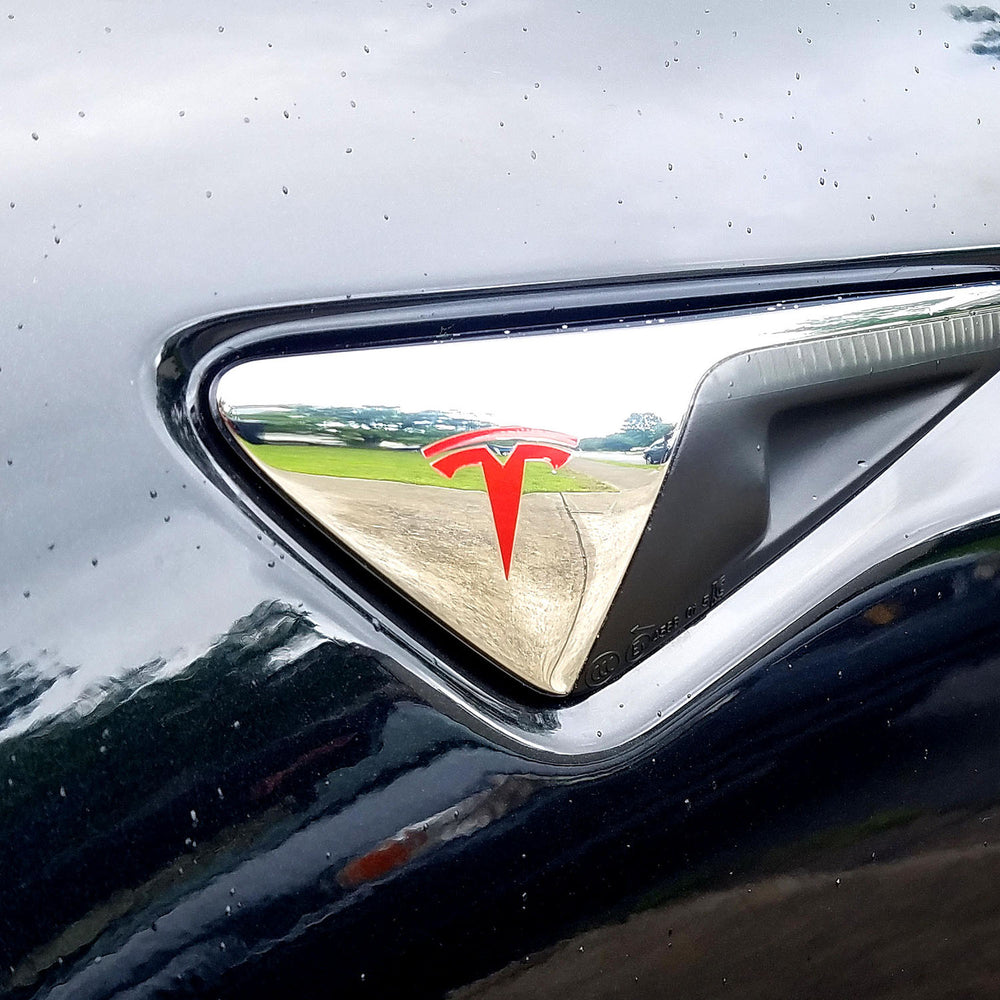 Model S Side Lights Logo Decal