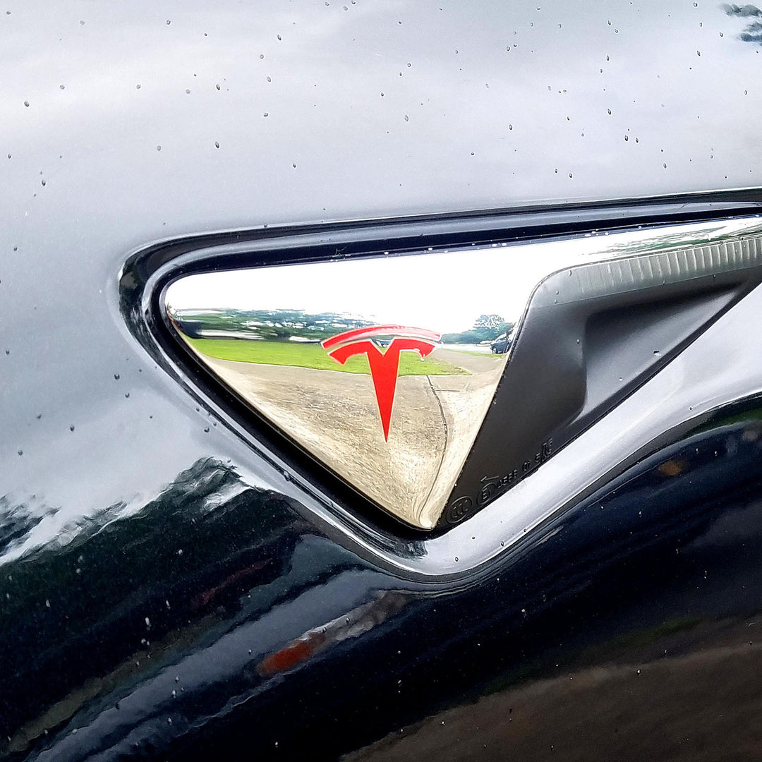 Model S Side Lights Logo Decal