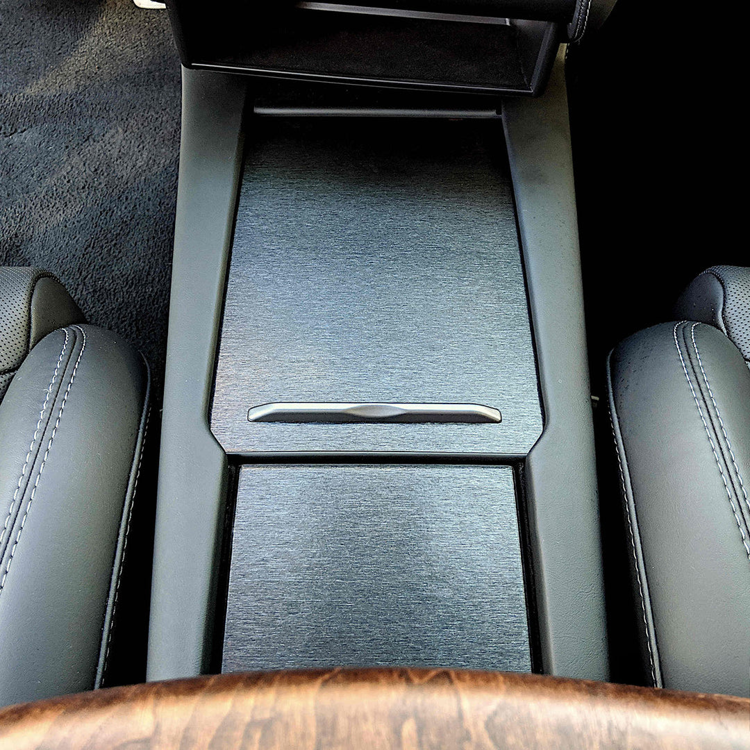 SX center console wrap brushed black metallic#material_brushed-black-metallic