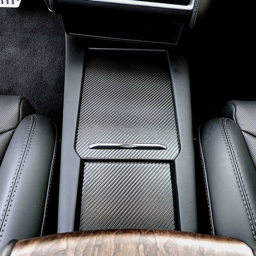 SX center console wrap carbon fiber#material_carbon-fiber