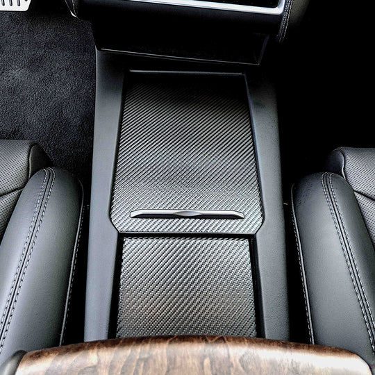 SX center console wrap carbon fiber#material_carbon-fiber