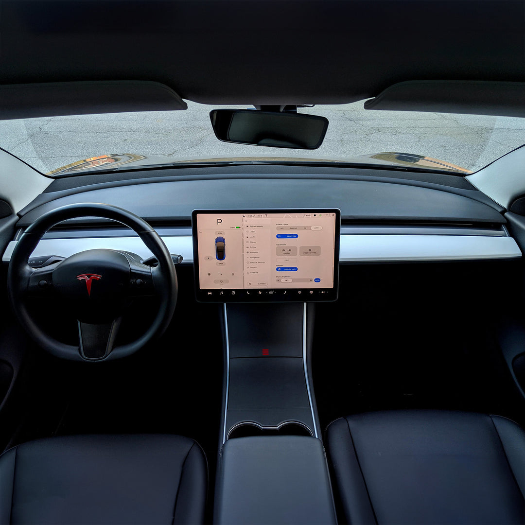 dash wrap tesla interior white#material_tesla-interior-white