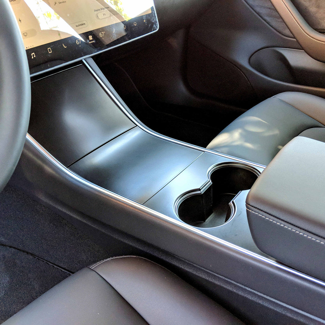 3Y center console wrap satin black#material_satin-black