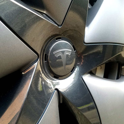 Model 3 Center Wheel Caps Logo Decal