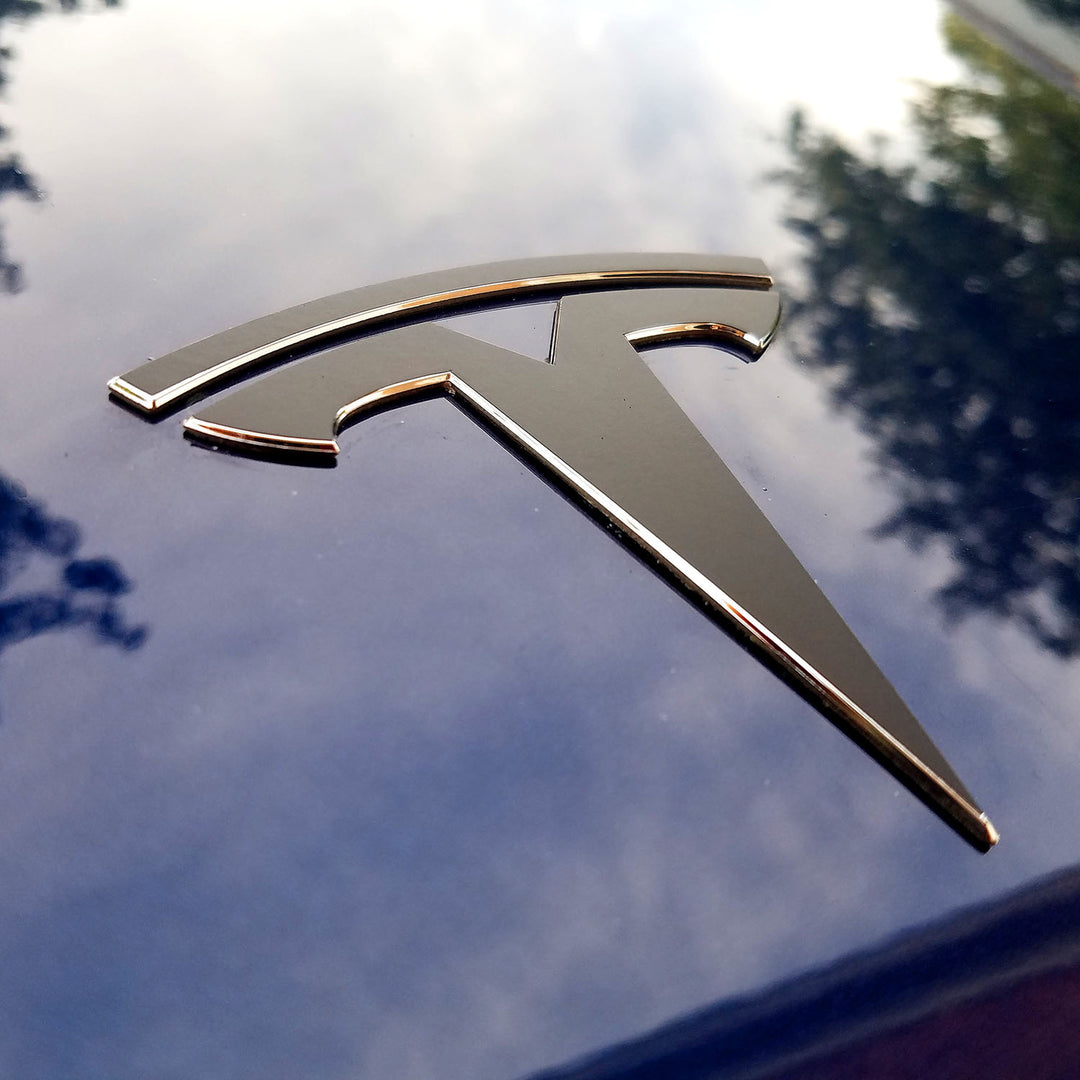 Model Y Frunk Logo Decal