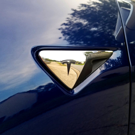 Model 3 Side Lights Logo Decal