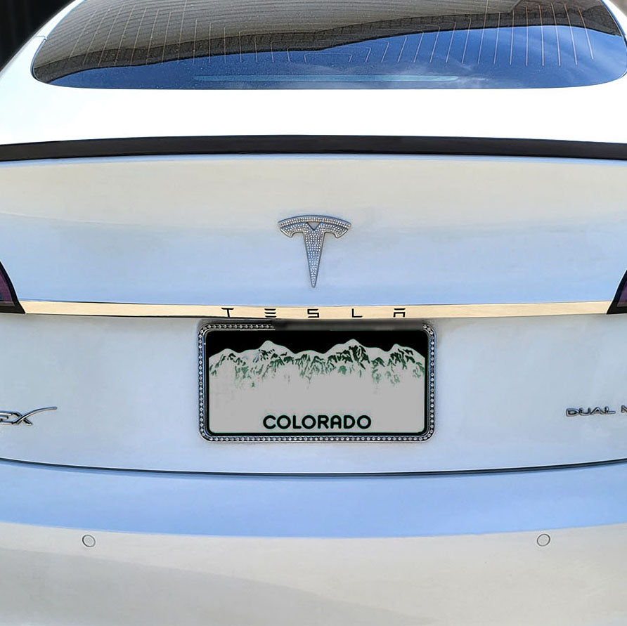 m3 trunk applique wrap #material_chrome