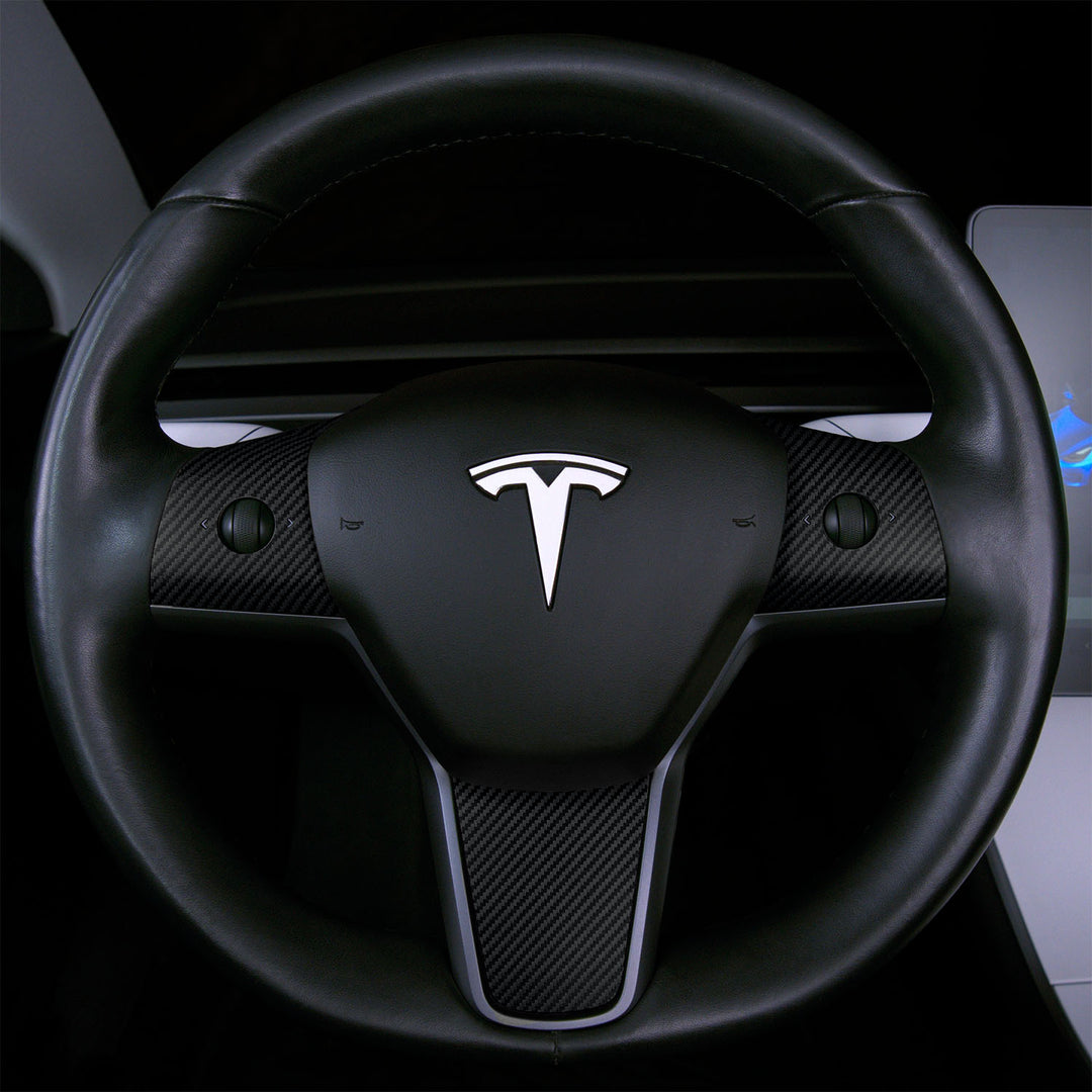 Ywooon Stuurhoes voor Tesla Model 3 Model Y 2017-2023, Koolstofvezel Ywooon Stuurhoes voor Tesla Model 3 Model Y 2017-2023, Koolstofvezel