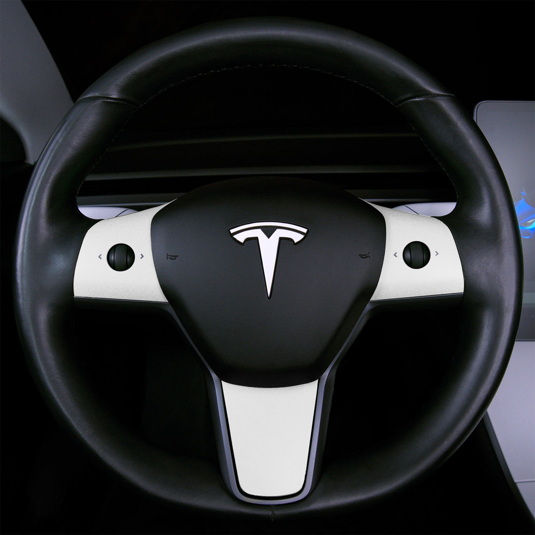 3Y steering wheel wrap tesla interior white#material_tesla-interior-white