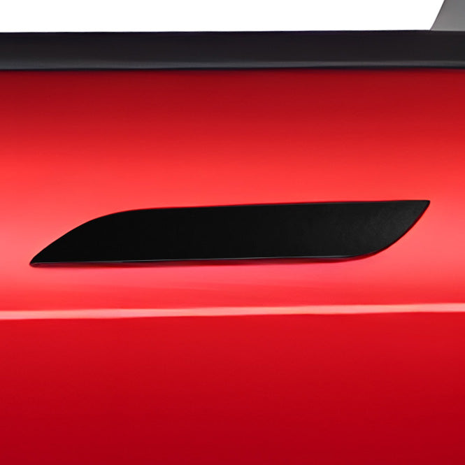 model s door handle wrap #material_satin-black