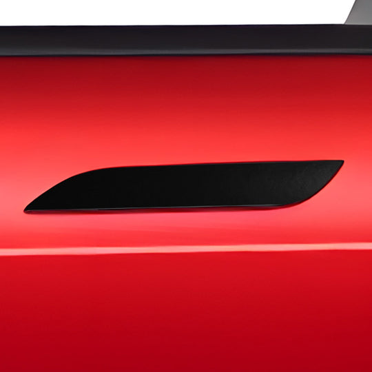 model s door handle wrap #material_satin-black