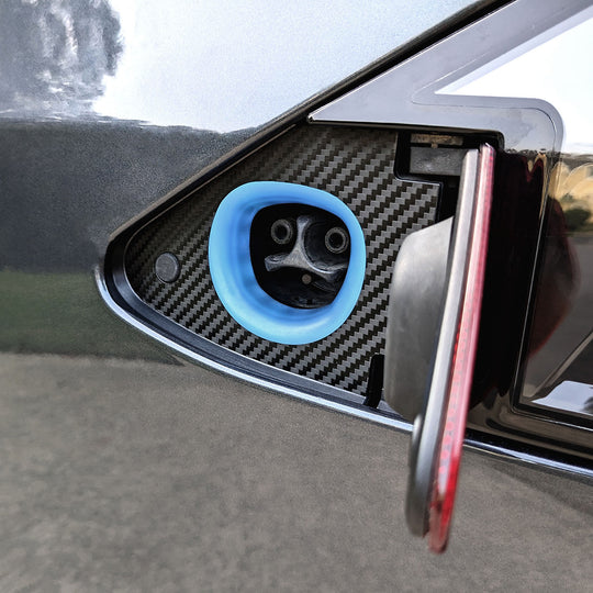 m3y charge port wrap #material_carbon-fiber