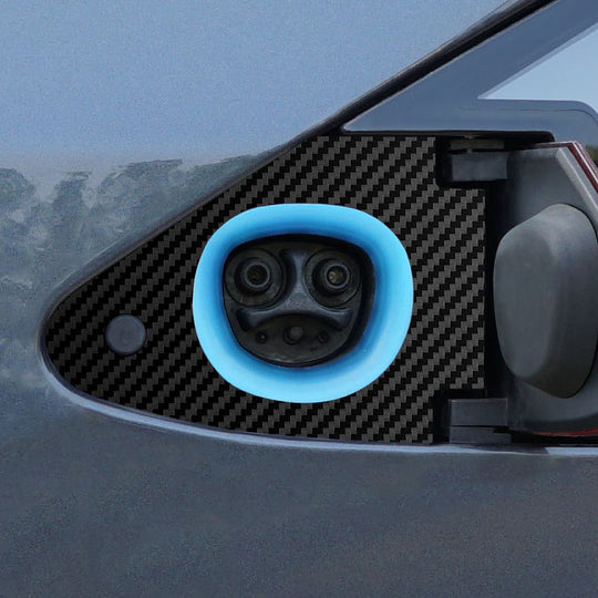 m3y charge port wrap #material_carbon-fiber