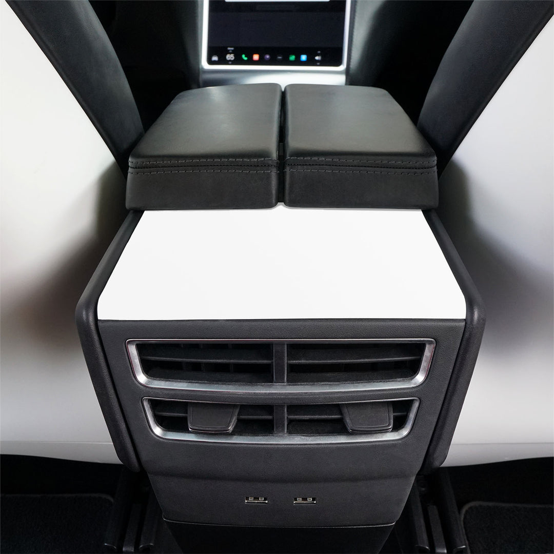 msx cupholder armrest wrap #material_tesla-interior-white