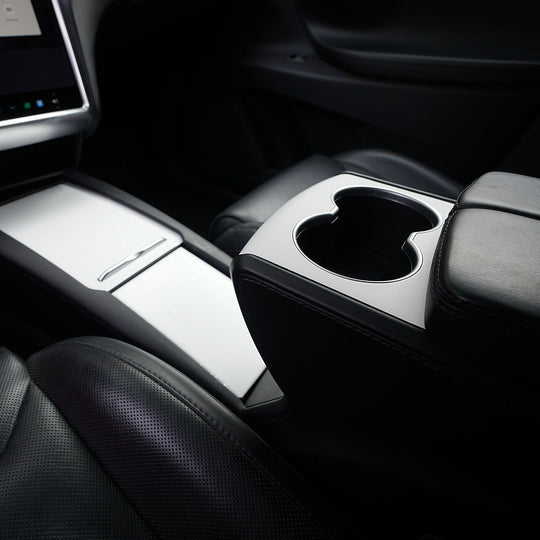 SX center console wrap white carbon fiber#material_white-carbon-fiber