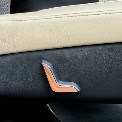 Model X Seat Adjustment Decal