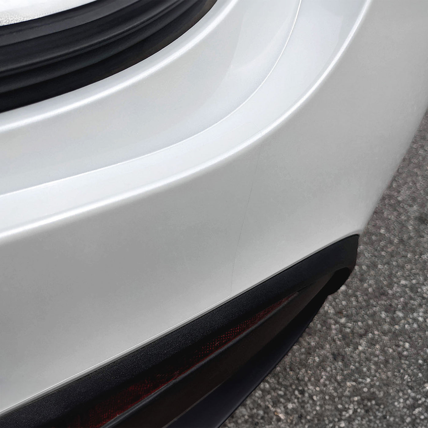model y trunk bumper protector #ultrasonic-sensors-on-bumper_no-sensors