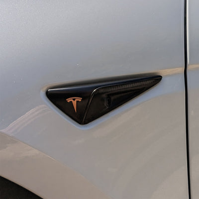 Model S Side Light Logo Decal