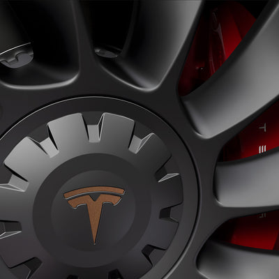 Model X Center Wheel Caps Logo Decal