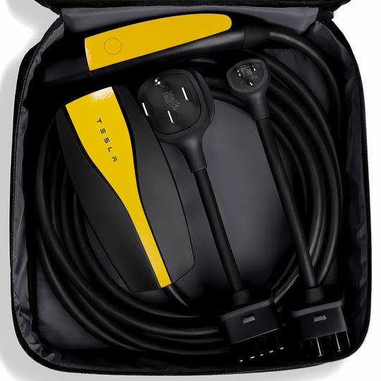 Tesla Mobile Connector Wrap #material_bright-yellow