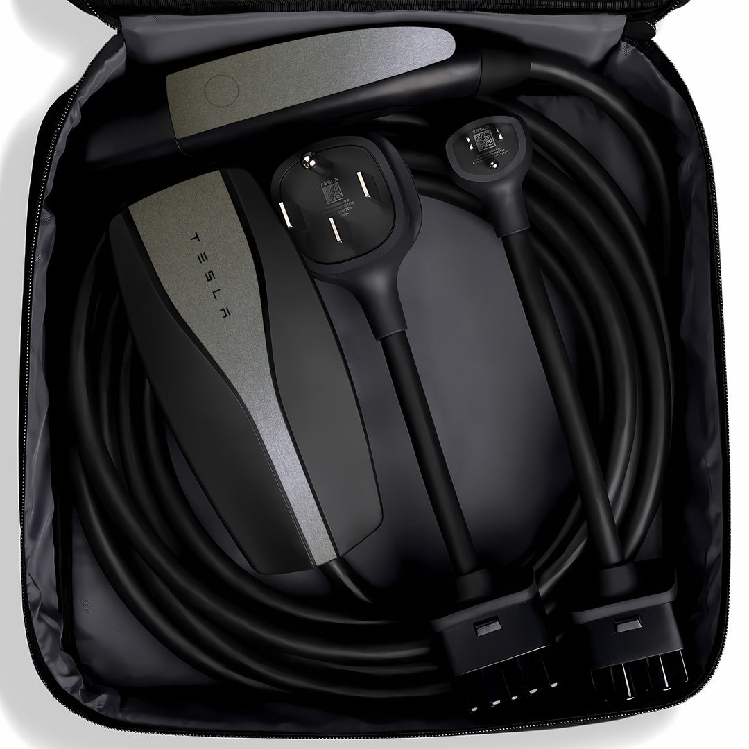 Tesla Mobile Connector Wrap #material_brushed-titanium