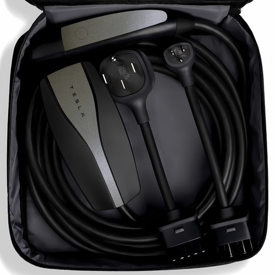 Tesla Mobile Connector Wrap #material_brushed-titanium