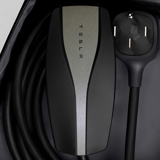 Tesla Mobile Connector Wrap #material_brushed-titanium