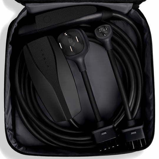 Tesla Mobile Connector Wrap #material_matrix-black