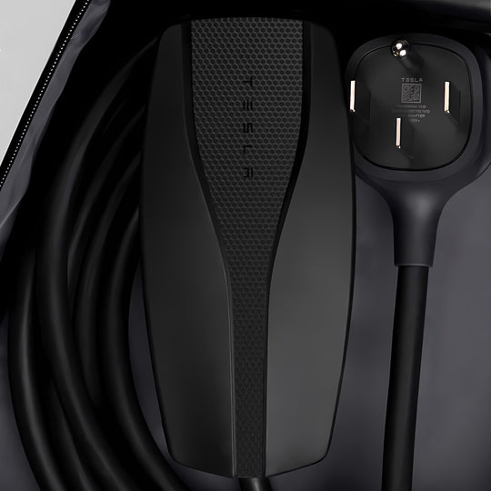 Tesla Mobile Connector Wrap #material_matrix-black