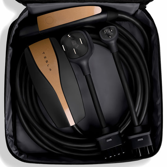 Tesla Mobile Connector Wrap #material_gold-metallic