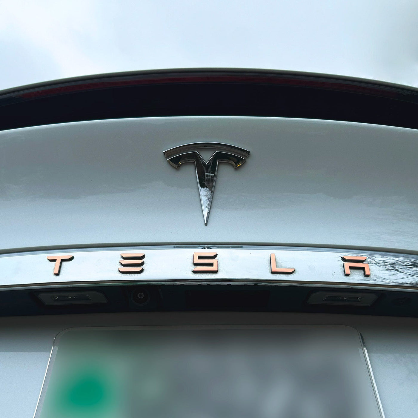 Model X Trunk "TESLA" Logo Decal