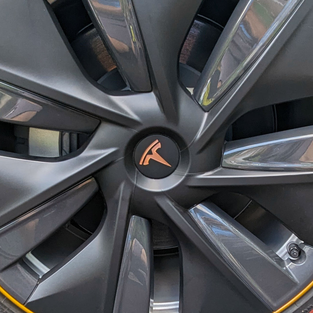 Model 3 Wheel Logo Decal