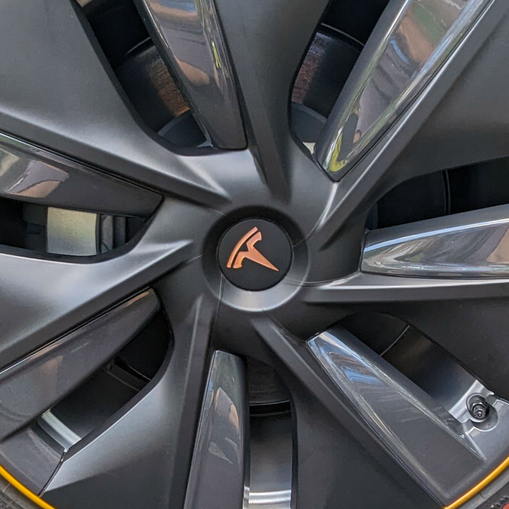 Model S Wheel Logo Decal