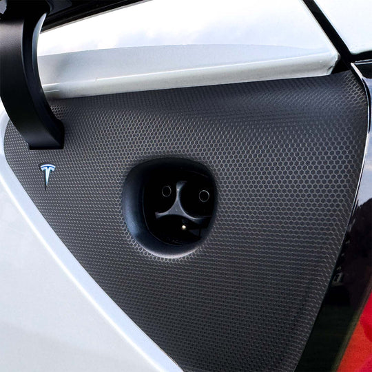 model 3 model y charge port wrap #material_matrix-black
